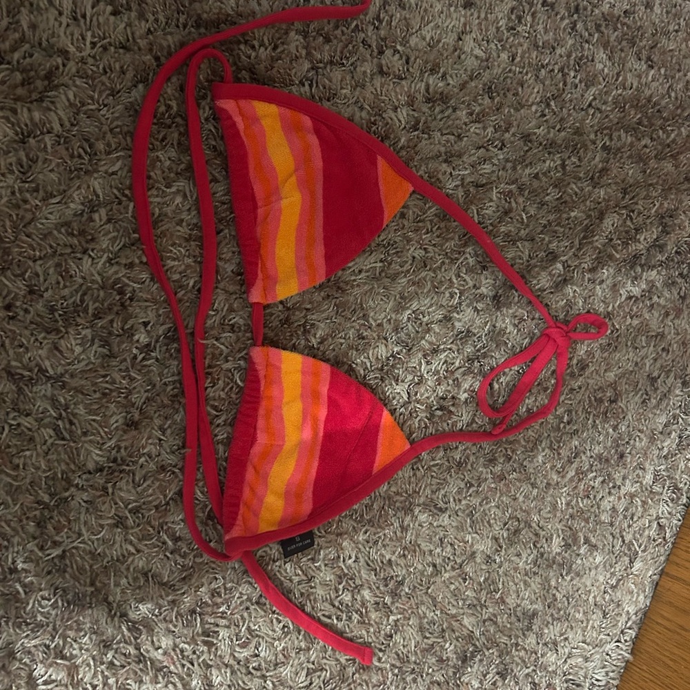 Express Multicolor Bikini Top